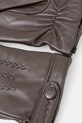 Marciano Guess rękawiczki skórzane 5BGZ04.9423Z brązowy NC25