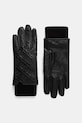 Guess rękawiczki CALISTA imitacja skóry licowej czarny AW5402.POL02