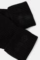 Guess rękawiczki z dodatkiem wełny CRESIDIA AW5405.POL02 czarny AW25