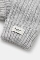 Pepe Jeans rękawiczki PL0800002 szary AW25