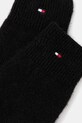 Rokavice iz volne Tommy Hilfiger AW0AW17797 črna AW25