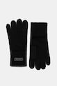 Vlnené rukavice Calvin Klein vlna čierna LV14F8041G