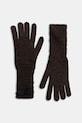 Ръкавици с вълна MM6 Maison Margiela щампа кафяв S62TS0078.M13198.144