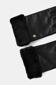 BOSS rękawiczki skórzane 50548885 czarny AW25