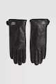 Karl Lagerfeld rękawiczki skórzane K/AUTOGRAPH skóra licowa czarny A4W33017