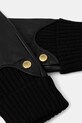 Barbour rękawiczki skórzane LGL0140 czarny AW25