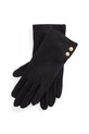 Шерстяные перчатки Lauren Ralph Lauren шерсть чёрный 454833075