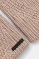 AllSaints rękawiczki z dodatkiem wełny 29AS101344 beżowy AW25