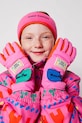 Bobo Choses rękawiczki dziecięce sporty zimowe różowy 225AI045
