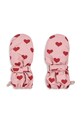Konges Sløjd rękawiczki dziecięce NOHR SNOW MITTENS PRINT KS103515.9BYA różowy AW25