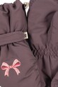 Παιδικά γάντια Konges Sløjd NOHR SNOW MITTENS SOLID μωβ KS103516.G.9BYA