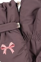 Konges Sløjd rękawiczki dziecięce NOHR SNOW MITTENS SOLID fioletowy KS103516.G.9BYA