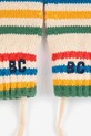 Chłopiec Bobo Choses rękawiczki bawełniane dziecięce Tic Tac Toe 225AH016 beżowy