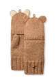 UGG rękawiczki CHUNKY CAT MITTEN brązowy 103095