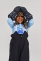 Reima rękawiczki narciarskie dziecięce Kimallus sporty zimowe czarny 5300334A.9BYA