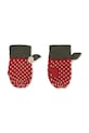 Detské vlnené rukavice Konges Sløjd STRAWBERRY MITTENS vlna červená KS103538.9BYA
