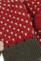 Chlapec Detské vlnené rukavice Konges Sløjd STRAWBERRY MITTENS KS103538.9BYA červená