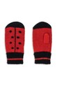 Konges Sløjd rękawice dziecięce LADYBUG MITTENS wełna czerwony KS103495.9BYA