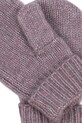 Chłopiec Konges Sløjd rękawiczki dziecięce ISA MITTENS KS103476.9BYA fioletowy