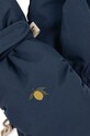 Chłopiec Konges Sløjd rękawiczki dziecięce NOHR SNOW MITTENS SOLID KS103516.9BYA granatowy