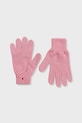 Tommy Hilfiger mănuși de bumbac altele roz AU0AU01657.9BYA
