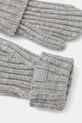 Dětské rukavice United Colors of Benetton 126WGG008.P.seasonal šedá AW25
