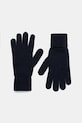 Bally rękawiczki wełniane wełna granatowy MGL00P