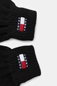 Бавовняні рукавички Tommy Jeans AM0AM13680 чорний AW25