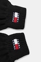 Хлопковые перчатки Tommy Jeans AM0AM13680 чёрный AW25