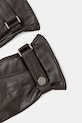 Kožne rukavice Calvin Klein LV04D8035G smeđa AW25