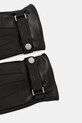 Calvin Klein rękawiczki skórzane LV04D8035G czarny AW25
