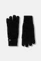 Calvin Klein rękawiczki kaszmirowe wełna czarny LV14D8016G