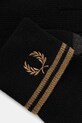 Fred Perry rękawiczki z dodatkiem wełny C9151 czarny AW25