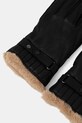 Barbour rękawiczki skórzane MGL0013 czarny AW25
