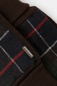 Barbour rękawiczki z dodatkiem wełny Hackney Tartan MGL0144 zielony AW25