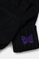 Needles mănuși de lână Convertible Glove RW062 negru AW25