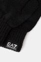 EA7 Emporio Armani rękawiczki z dodatkiem wełny AF18469.7X000310 czarny AW25