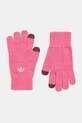 adidas Originals rękawiczki Adicolor aplikacja różowy JZ5015