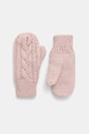 Eisbar guanti con lana Afra Mittens con aggiunta di lana rosa E80135
