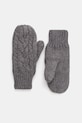 Eisbar guanti con lana Afra Mittens con aggiunta di lana grigio E80135