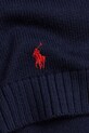Polo Ralph Lauren szalik wełniany 323953205001 granatowy AW25
