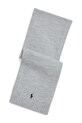 Μάλλινο κασκόλ Polo Ralph Lauren μαλλί γκρί 323953205002