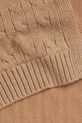 Otroški bombažni šal Polo Ralph Lauren 323953206004 rjava AW25