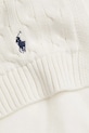 Polo Ralph Lauren szalik bawełniany dziecięcy 323953206005 beżowy AW25