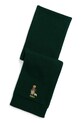 Otroški bombažni šal Polo Ralph Lauren Srednje debeline zelena 323980657001