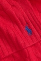 Akcesoria Polo Ralph Lauren szalik wełniany 455956296 czerwony