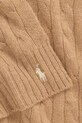 Akcesoria Polo Ralph Lauren szalik wełniany 455956296 beżowy