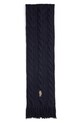 Μάλλινο κασκόλ Polo Ralph Lauren μαλλί σκούρο μπλε 455981434