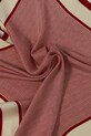 Svilena rutica Tommy Hilfiger AW0AW17629 rdeča AW25