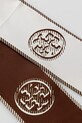 Šatka s hodvábom Tory Burch Medallion 174863.207 hnedá AW25